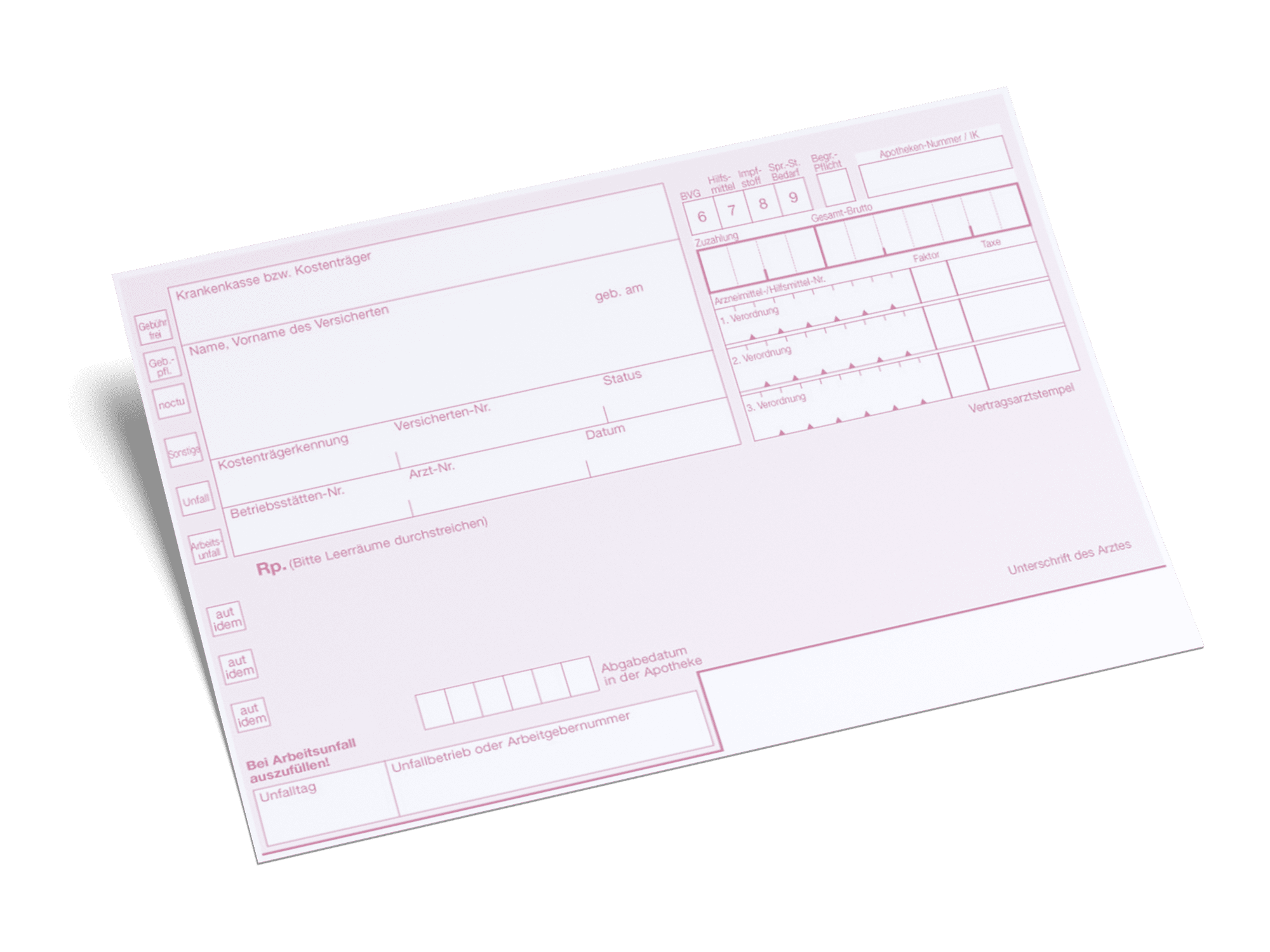 ärztliches Rezept